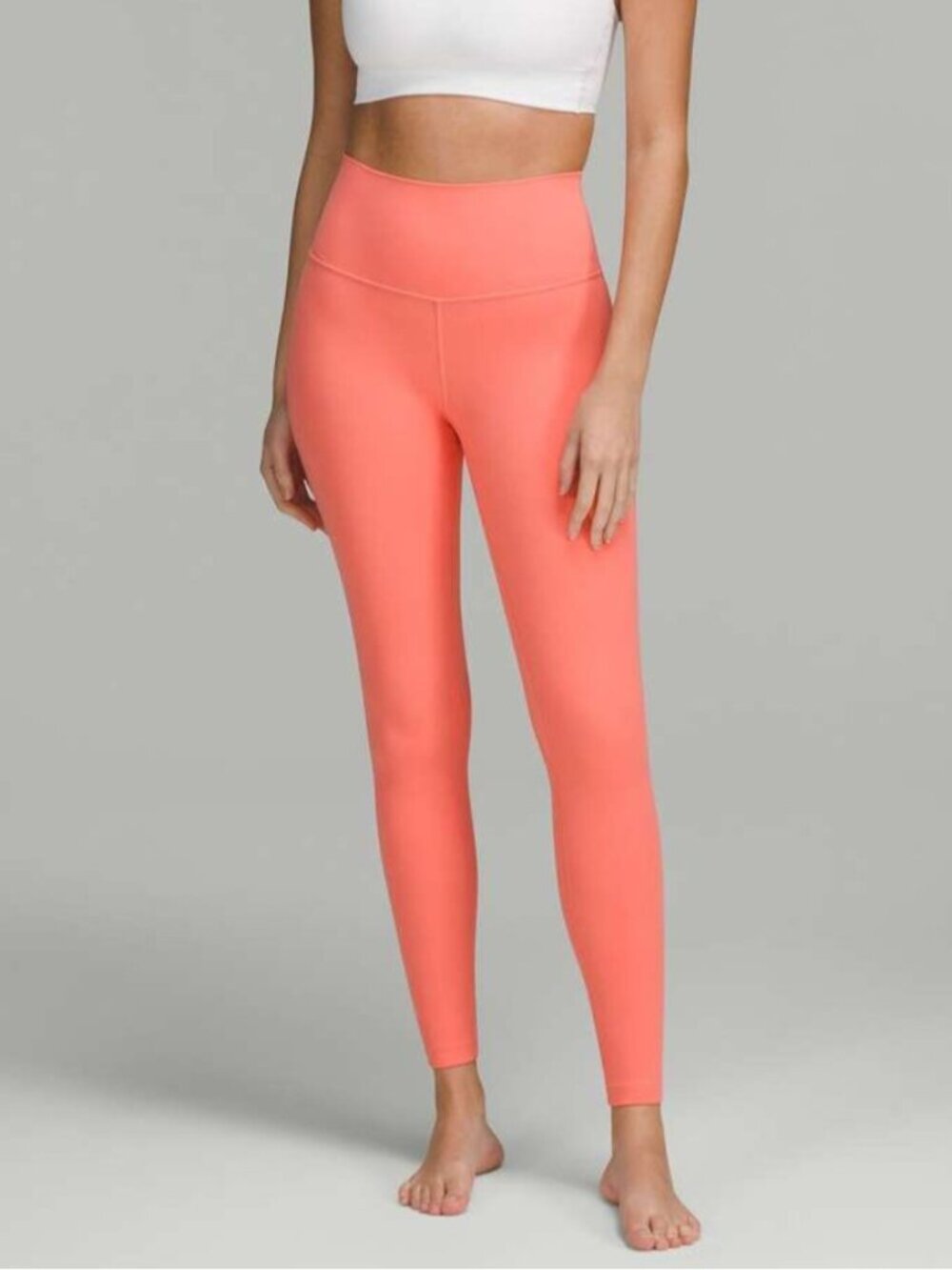 Lululemon Align Tights Raspberry Cream Coral Size 6 Small